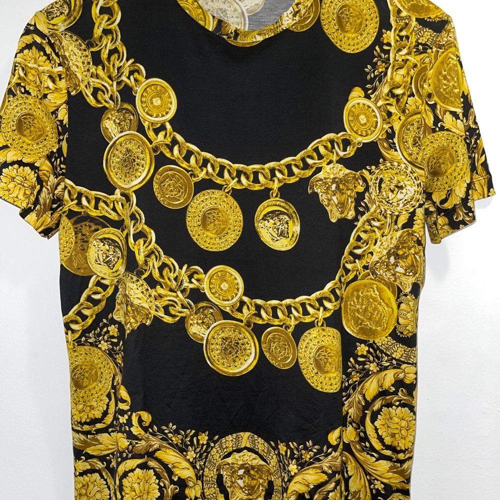 Versace Chain Medusa T shirt